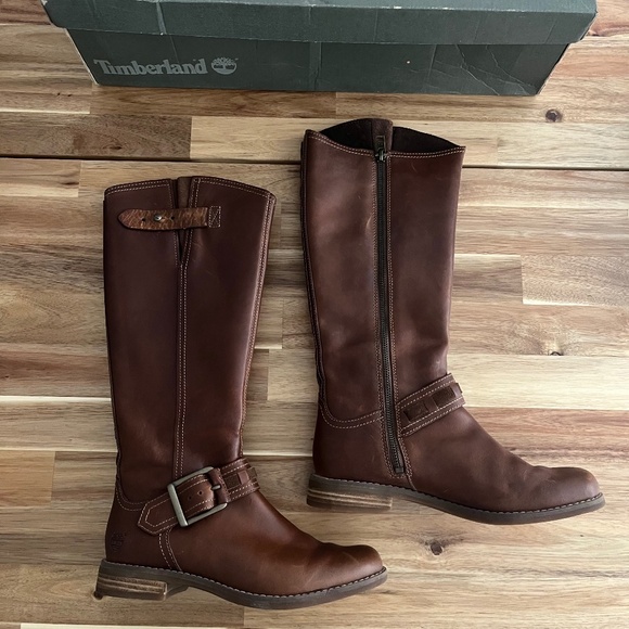 Timberland Womens Savin Hill Tall Riding Boot (Size 6) - Picture 1 of 13
